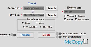MeCopy - Keep your PC tidy