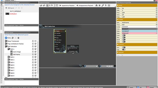 RPG Developer Bakin Layout Data Sci-Fi