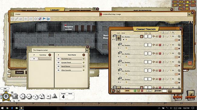 Fantasy Grounds - The Last Parsec: Omariss Death Worm (Savage Worlds)