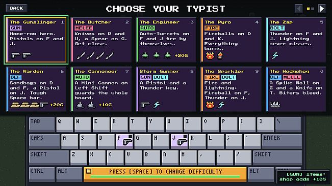 Keyboard vs. Zombies