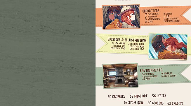 National Park Girls - Official Artbook