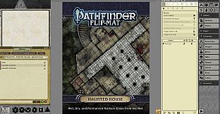 Fantasy Grounds - Pathfinder RPG - Pathfinder Flip-Mat Haunted House