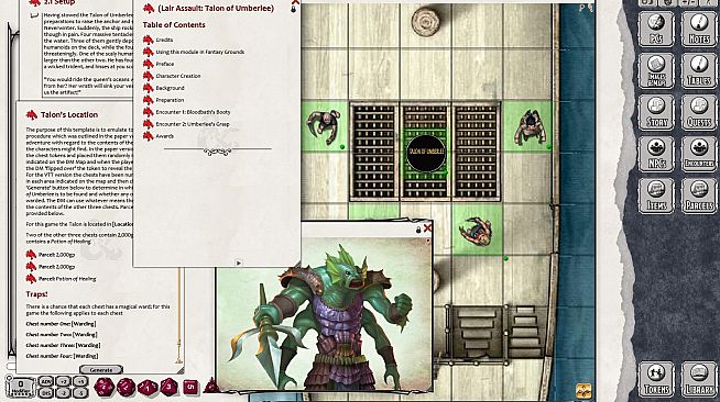 Fantasy Grounds - D&D Lair Assault: Talon of Umberlee