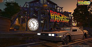 Planet Coaster - Back to the Future Time Machine Construction Kit