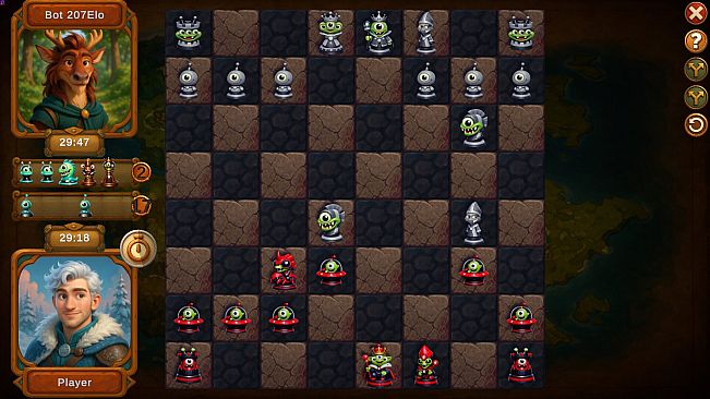 Choc Tactic 4 Chess Master - Witty Alien Gambit