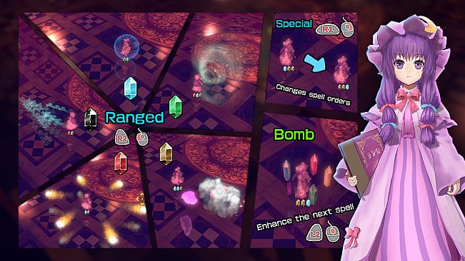 The Disappearing of Gensokyo: Patchouli Character Pack