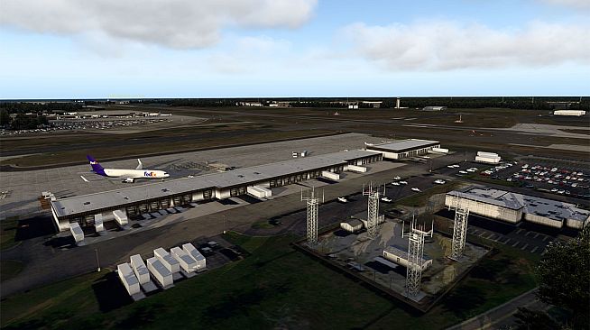 X-Plane 11 - Add-on: Verticalsim - KORF - Norfolk International Airport XP