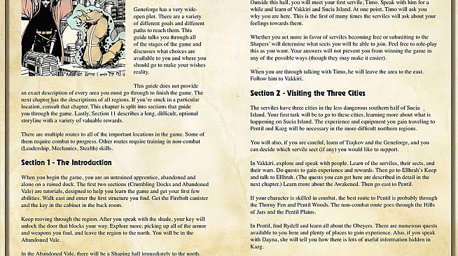 Geneforge Hintbook and Bonuses