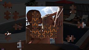 Jigsaw Puzzle - Futanari Pool Party
