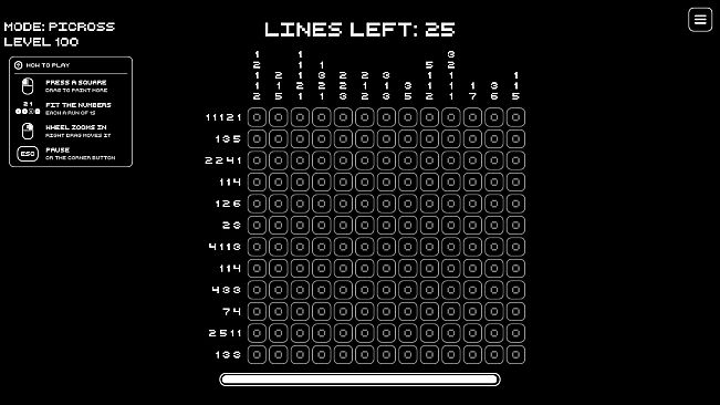 0101 - Picross Bonus Levels