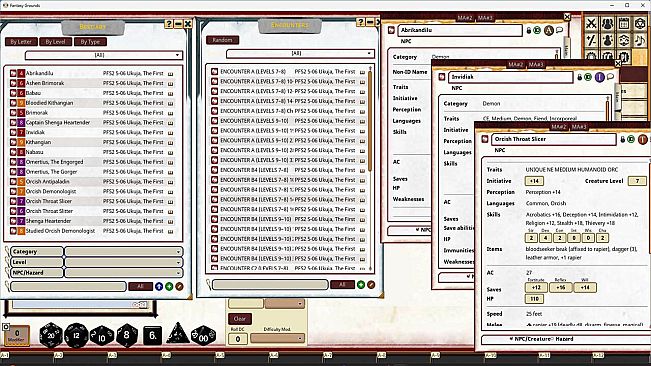 Fantasy Grounds - Pathfinder Society Scenario #5-06: Ukuja, The First Wall