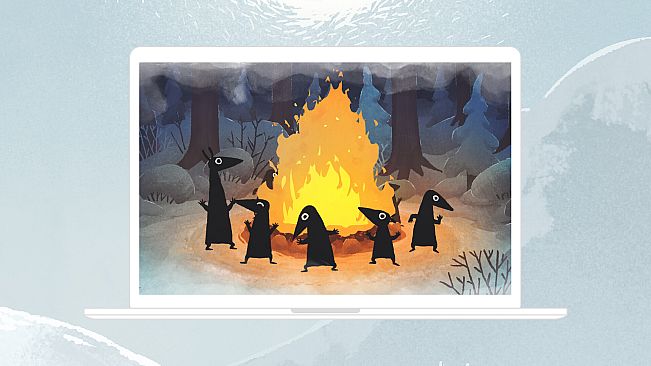 Moomintroll: Winter's Warmth - Screensaver for PC & Mac