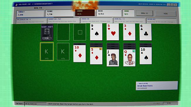 SOLITAIRE.EXE: Klondike with a Slot Habit