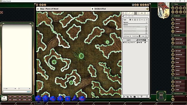 Fantasy Grounds - Pathfinder RPG - Pathfinder Flip-Mat: Planes of Metal and Wood