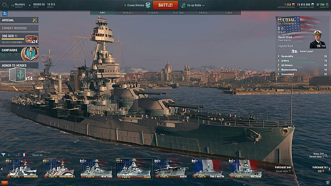 World of Warships — Rental Texas (3 days)