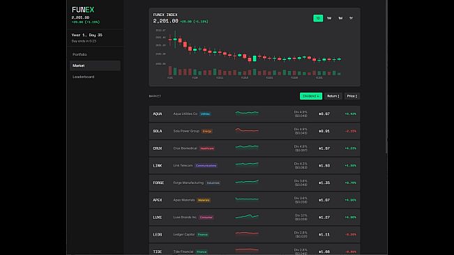 FUNEX: Stock Market Simulator