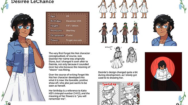 The Mysterious Thief; Forget Me Not Artbook