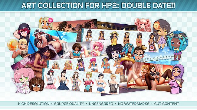HuniePop 2: Double Date Art Collection