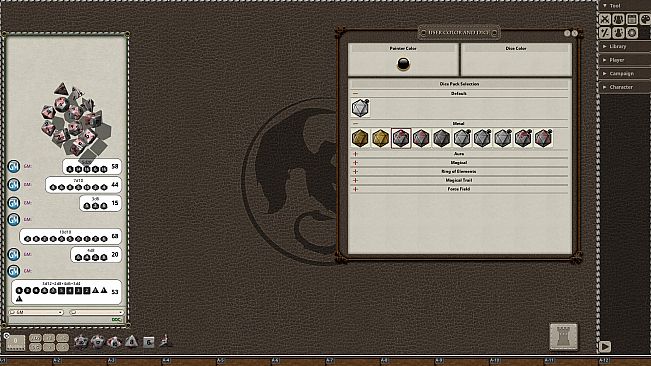 Fantasy Grounds - Metal Dice Pack