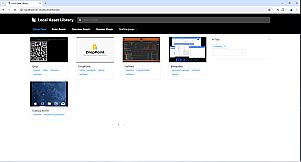 Local Asset Library