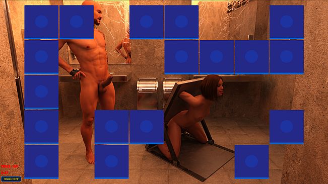 Sexy Memory Puzzle - BDSM Restroom