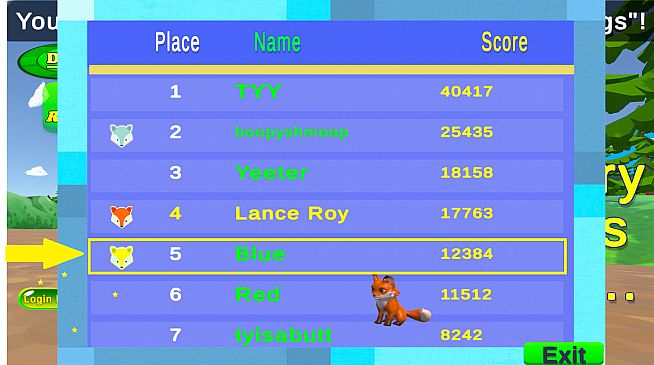 Fox Trot - Gold Fox Leaderboard Icon