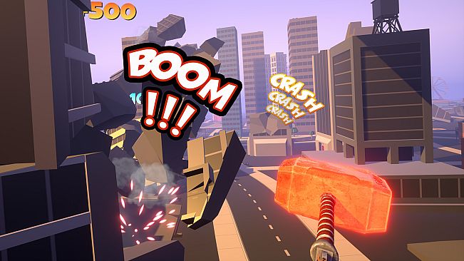 VRobot: VR Giant Robot Destruction Simulator