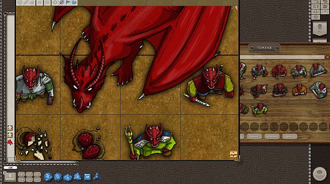 Fantasy Grounds - Red Dragons (Token Pack)