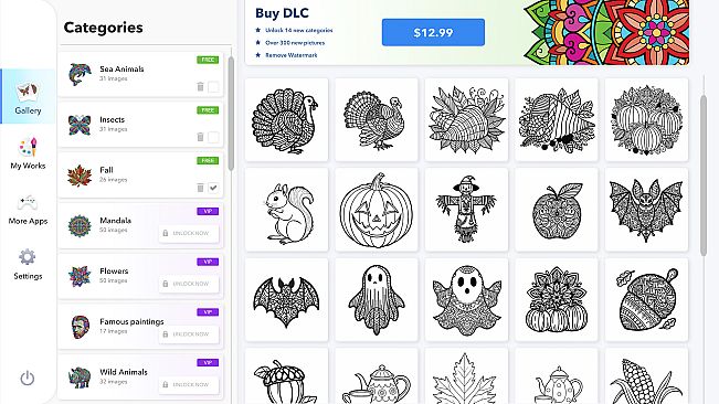 Coloring Book for Adults 2 - Family Edition