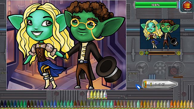 Paint By Numbers - Vaporum Planet