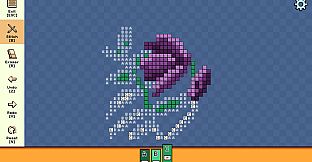 Pixel Cross Stitch - Flower Miniatures Pack 2
