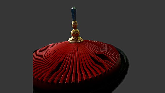 怨灵小僵-“灵婚—顾江·绛袍砗磲帽”服饰（外传剧情皮肤）