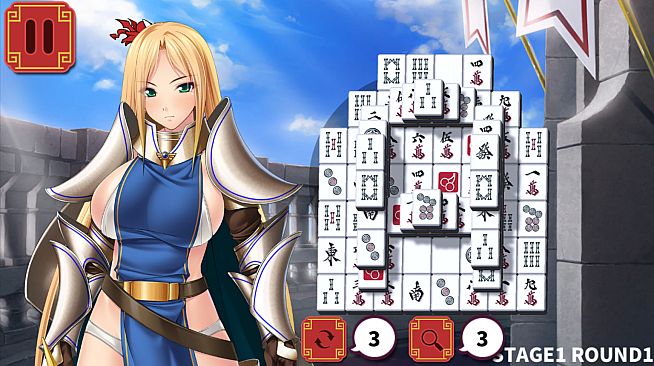 Mahjong Strip Solitaire: Harem Guild