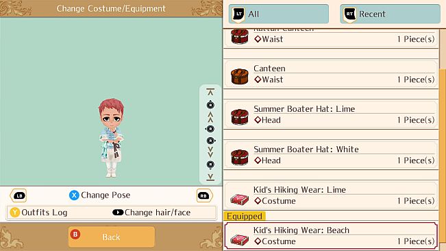 Summer Hiking Wear - WorldNeverland - Daily Life in the Elnea Kingdom - Another Life Adventure