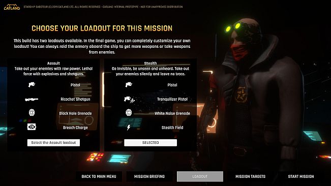 Starship Saboteur Prototype