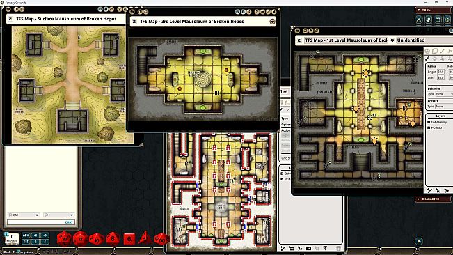Fantasy Grounds - The Forgotten Saint - Level-2