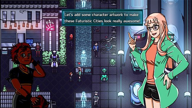 RPG Maker MV - Rinobers Futuristic Characters