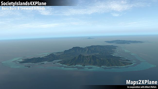 X-Plane 11 - Add-on: Aerosoft - Society Islands XP - Bora Bora & Leeward Islands
