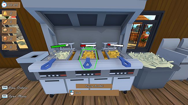 Seaside Cafe Rush Hour