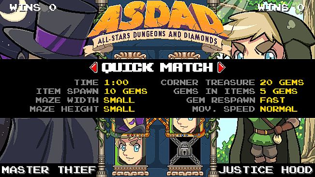 ASDAD: All-Stars Dungeons and Diamonds