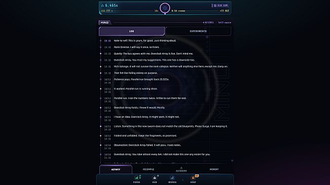 Sentient Core: Nanite Idle