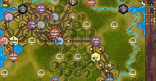 Steam: Rails to Riches - Northern England Map