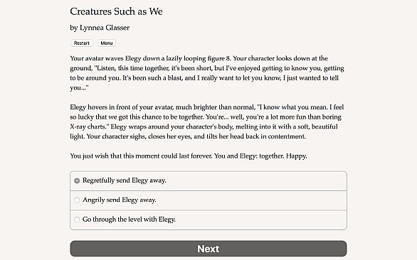 Creatures Such as We