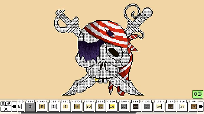 Coloring Pixels - Pirates Pack