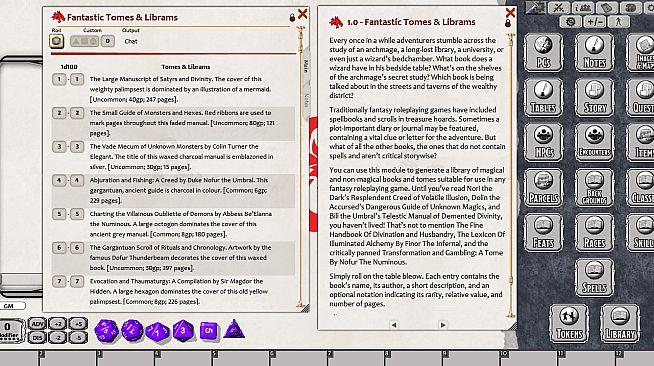Fantasy Grounds - En5ider: Fantastic Tomes & Librams (5E)