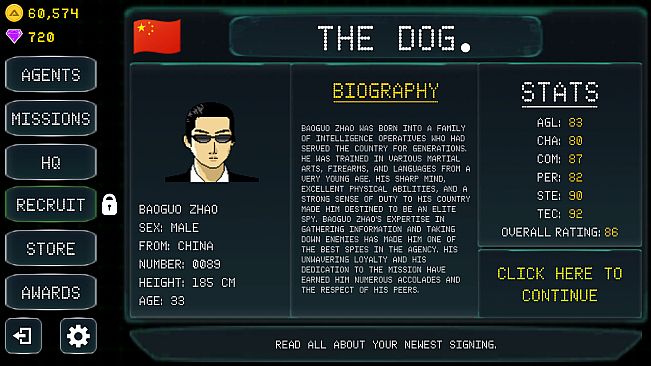 Agent Team Simulator - China Campaign