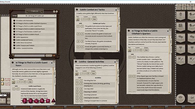 Fantasy Grounds - 20 Things #17: Goblin Lair