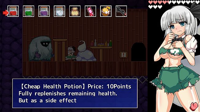 Youmu Konpaku & Dungeon of Lewd Creatures