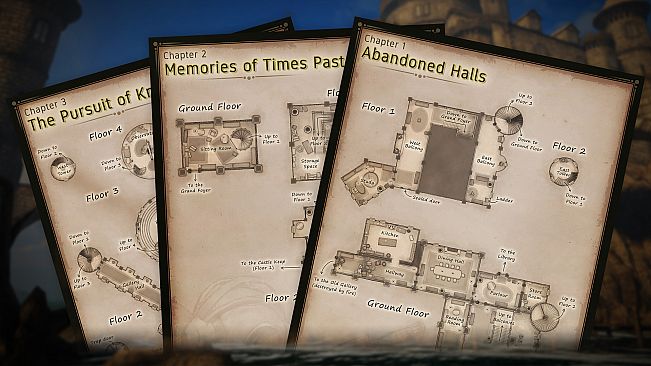 The Eyes of Ara Castle Maps
