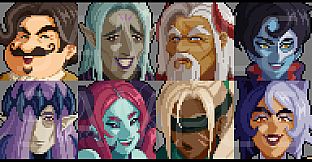RPG Maker MZ - Farming Fantasy Villains Character Pack